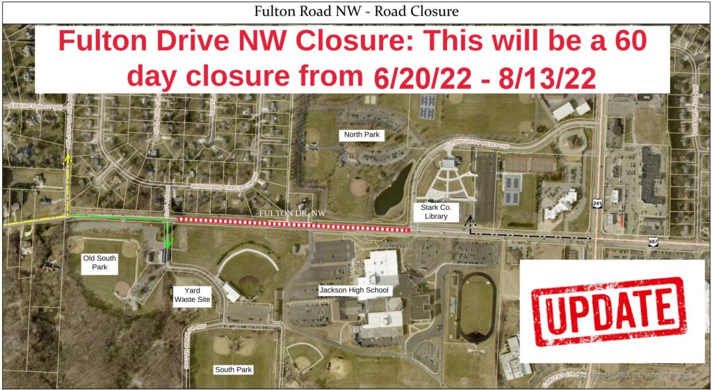 Fulton Road Closure - Fulton Tunnel Project - UPDATED 6-10-22 Fulton Road Closure - Fulton Tunnel Project - UPDATED 6-10-22